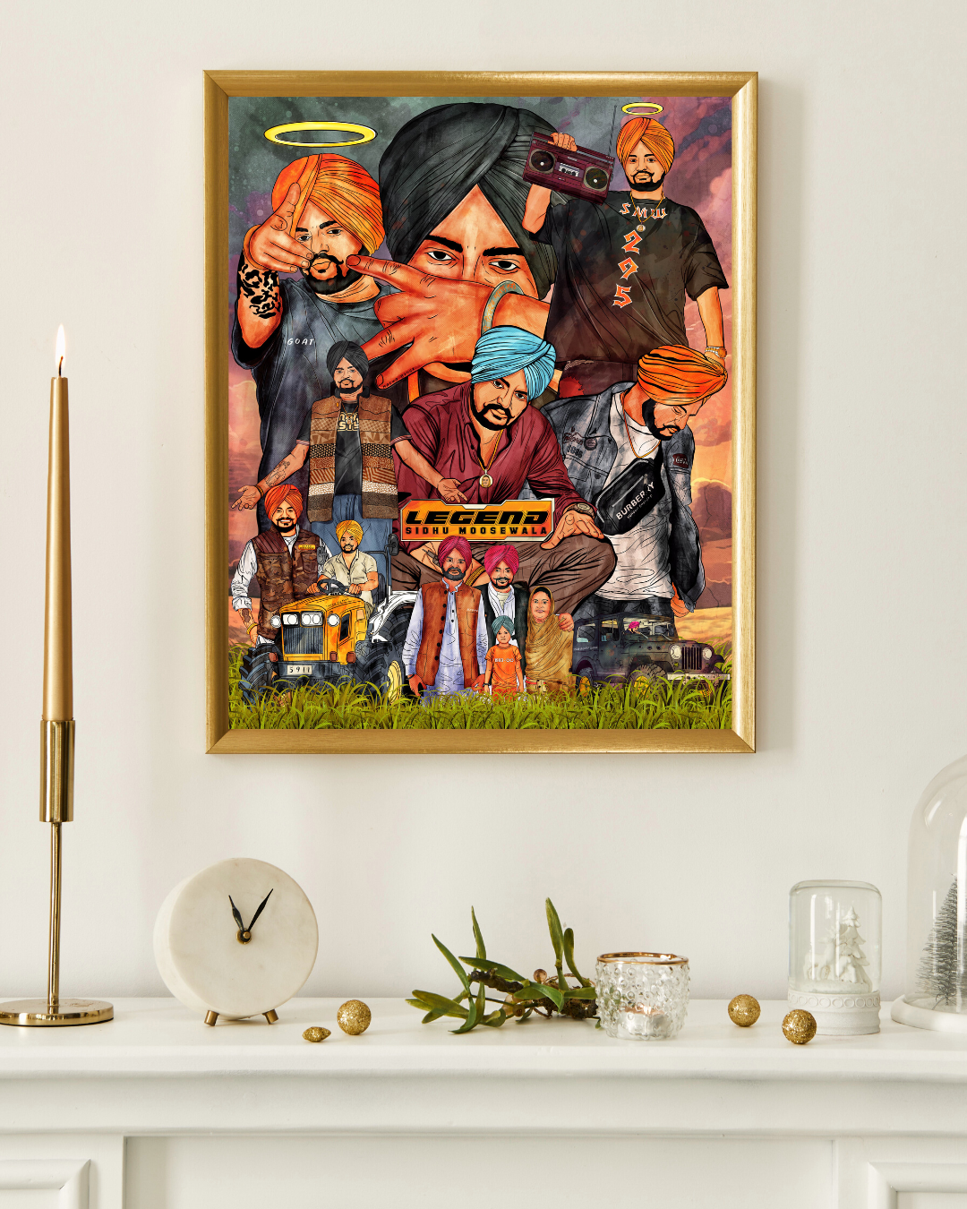 Sidhu Moosewala - Collage