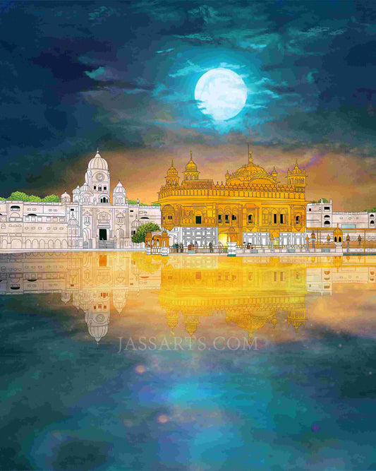 Darbar Sahib - The Full Moon